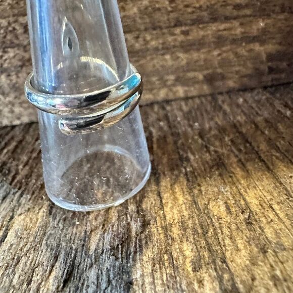 Native American Bipana Turquoise Ring, Genuine Sterling Silver & Turquoise Ston - Picture 10 of 10